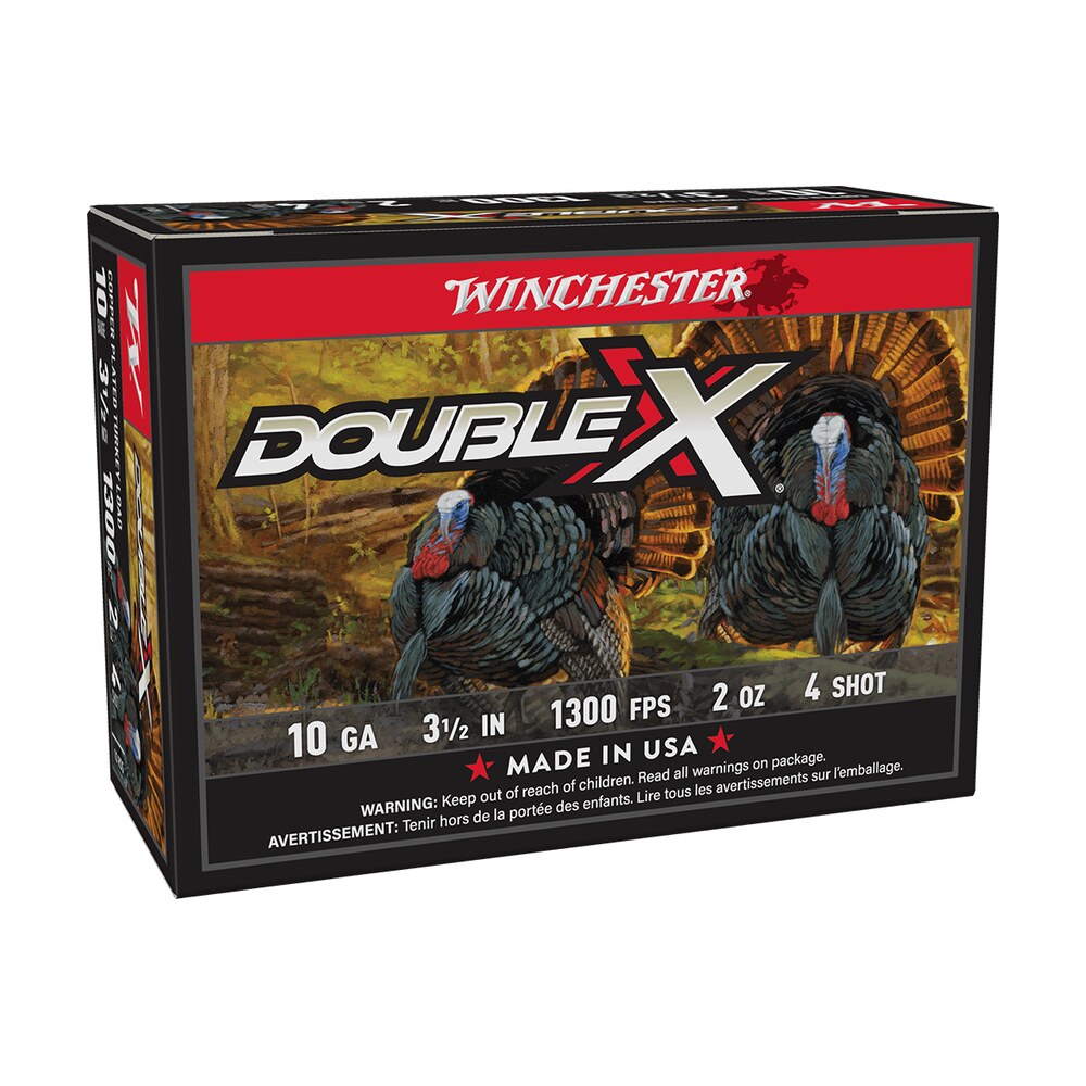 winchester ammo sth104 double x high velocity turkey 10gauge 3.50" 2oz 4shot 10 per box/10 case Winchester Ammo STH104 Double X High Velocity Turkey 10Gauge 3.50" 2oz 4Shot 10 Per Box/10 Case Sports South item 67755
