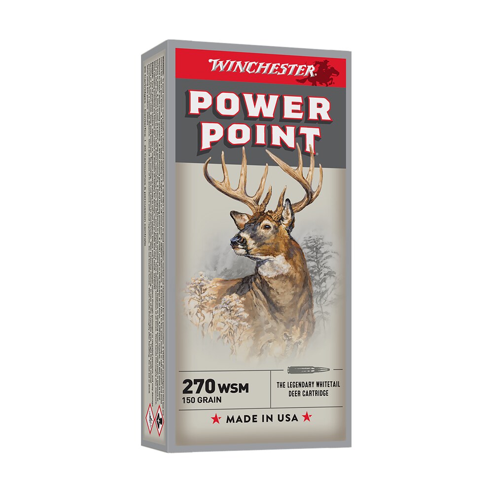 winchester ammo x270wsm power point 270wsm 150gr 20 per box/10 case Winchester Ammo X270WSM Power-Point 270WSM 150gr 20 Per Box/10 Case Sports South item 67983