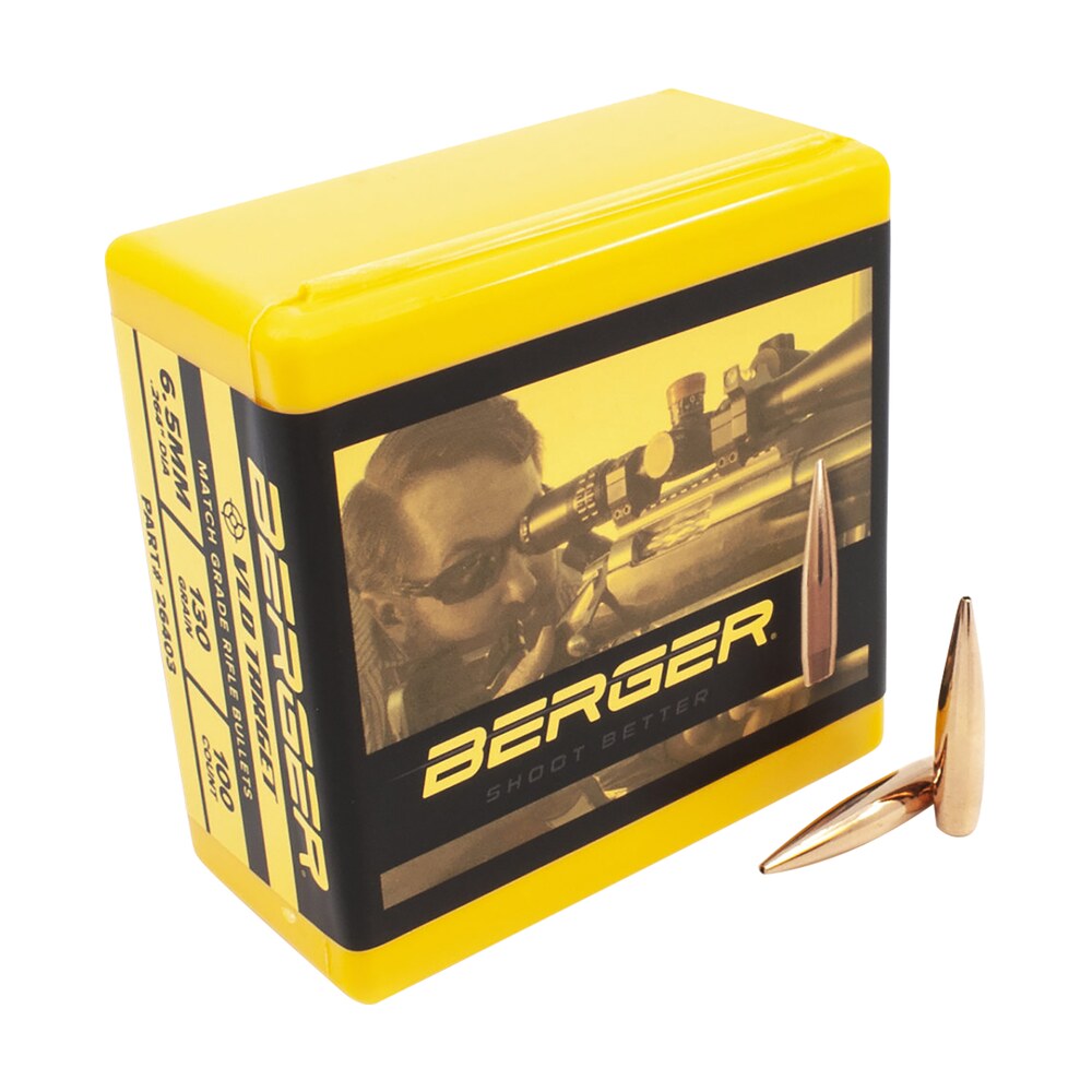 berger bullets 26403 vld target long range 6.5creedmoor 130gr 100/box Berger Bullets 26403 VLD Target Long Range 6.5Creedmoor 130gr 100/Box Sports South item 69108