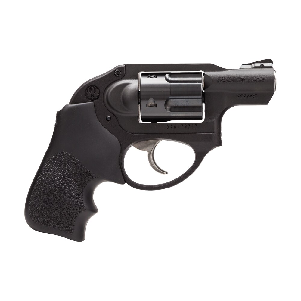 ruger 5450 lcr small frame 357 mag 5rd 1.87" matte black steel barrel, black pvd cylinder, matte black stainless steel frame, hogue tamer monogrip grip, concealed hammer Ruger 5450 LCR Small Frame 357 Mag 5rd 1.87" Matte Black Steel Sports South item 69296