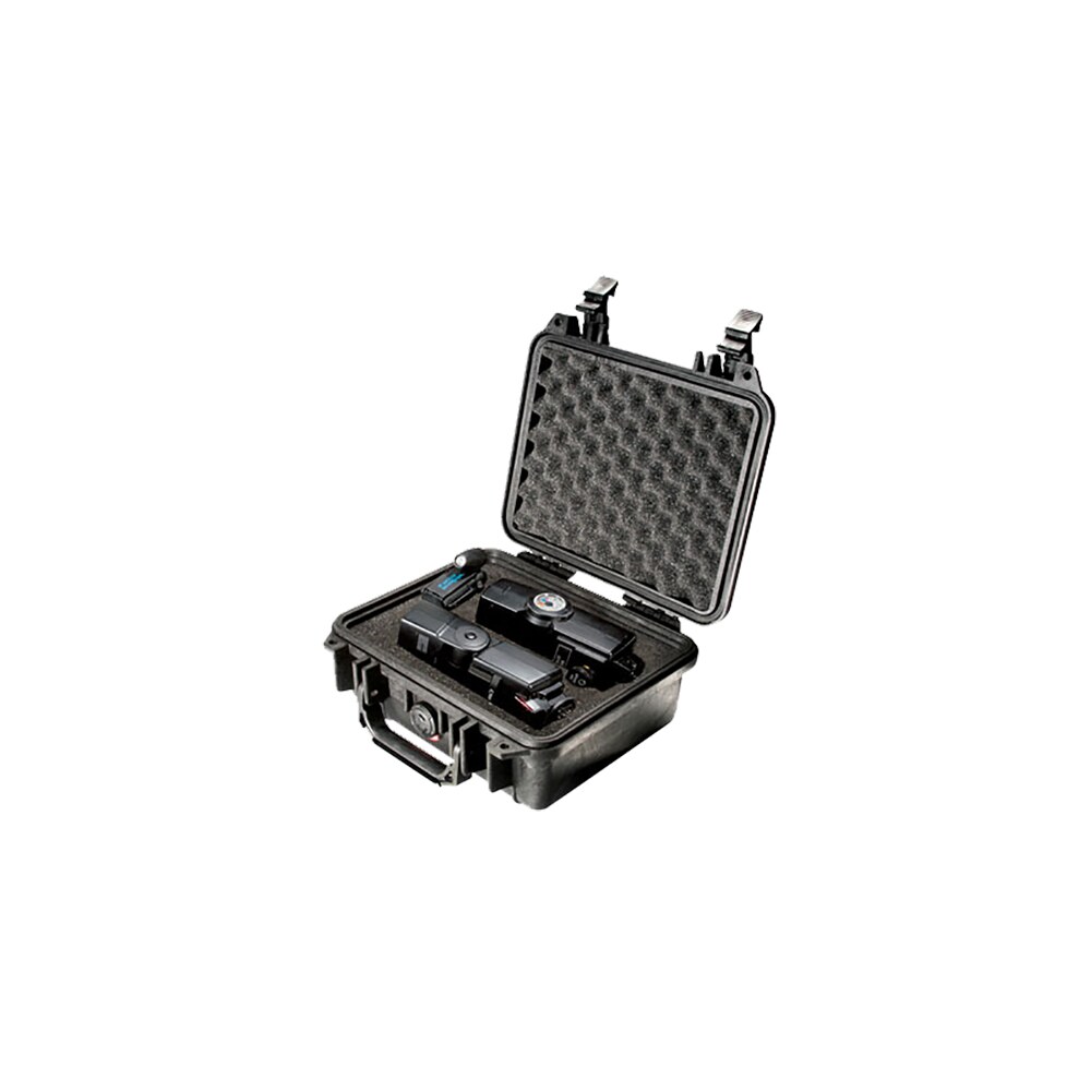 pelican 1200000110 protector case black polypropylene holds handgun Pelican 1200000110 Protector Case Black Polypropylene Holds Handgun Sports South item 69319