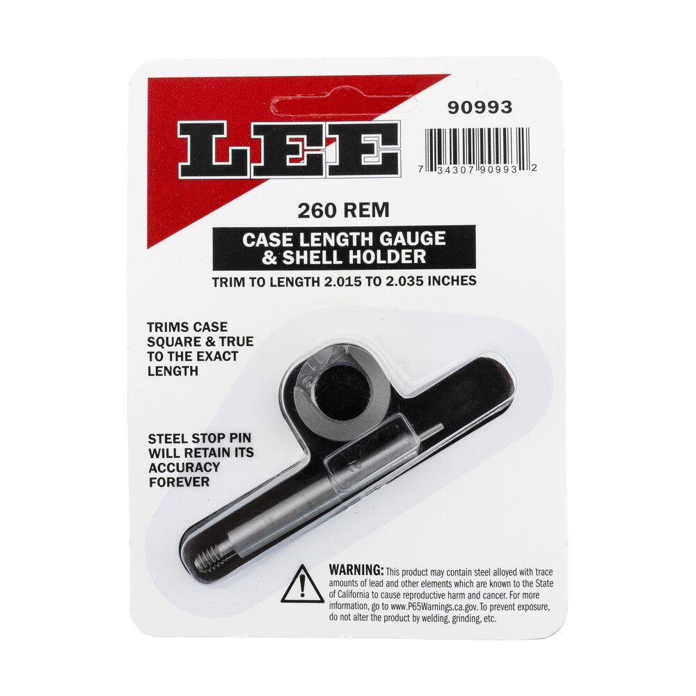 lee precision 90993 case length gauge 260 rem Lee Precision 90993 Case Length Gauge 260 Rem Sports South item 69505