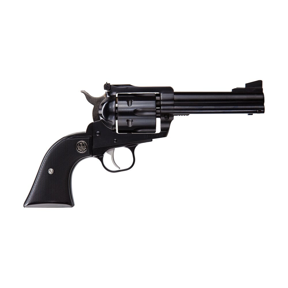 ruger 0306 blackhawk 357 mag 6 4.63" blued alloy steel barrel, cylinder & frame, black rubber grip, transfer bar safety, exposed hammer Ruger 0306 Blackhawk 357 Mag 6 4.63" Blued Alloy Steel Sports South item 70162