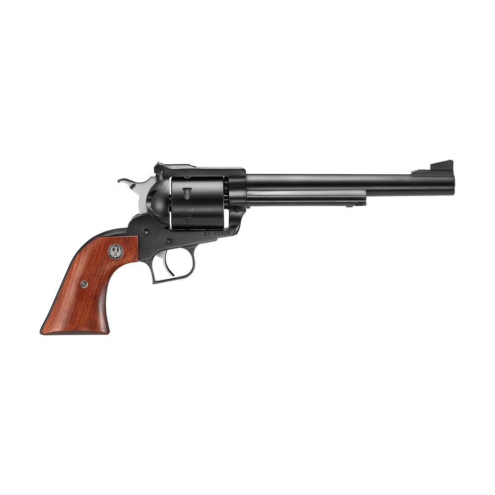 ruger 0802 super blackhawk large frame 44 rem mag/44 special 6rd 7.50" blued alloy steel barrel, cylinder & frame, hardwood grip, transfer bar safety, exposed hammer Ruger 0802 Super Blackhawk Large Frame 44 Rem Mag/44 Special 6rd 7.50" Blued Alloy Steel Sports South item 70179