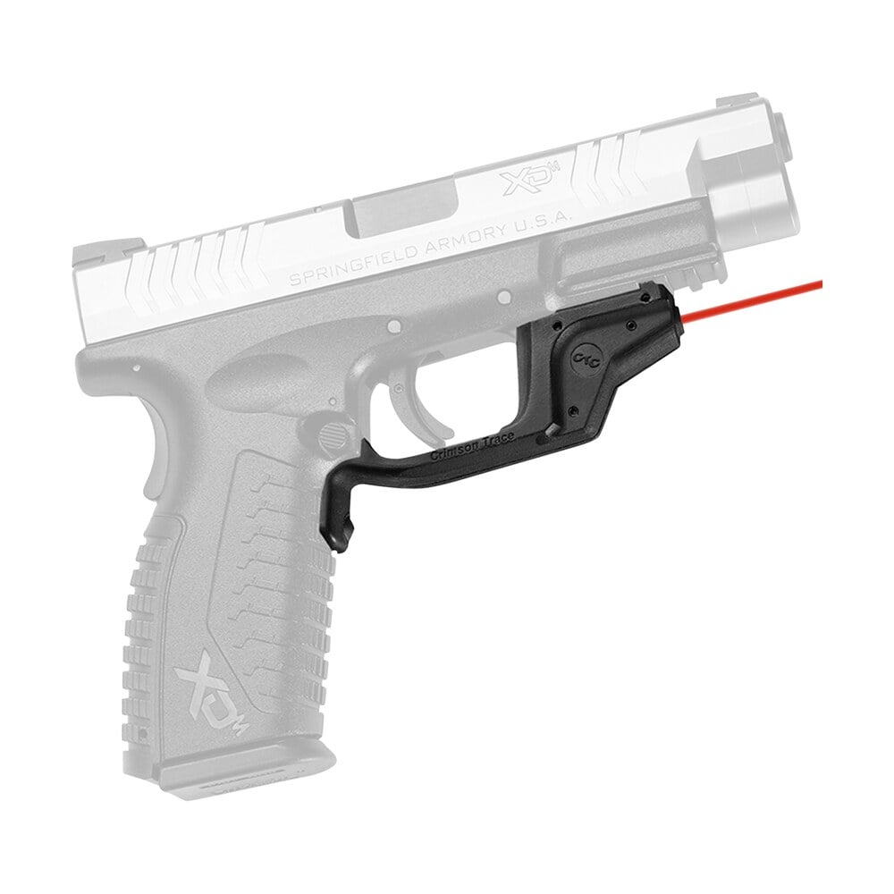 crimson trace 0160901 laserguard fits springfield xd/xd m (except tactical/service xd gen 1 w/single rail notch), red laser black polymer Crimson Trace 0160901 Laserguard Sports South item 70864