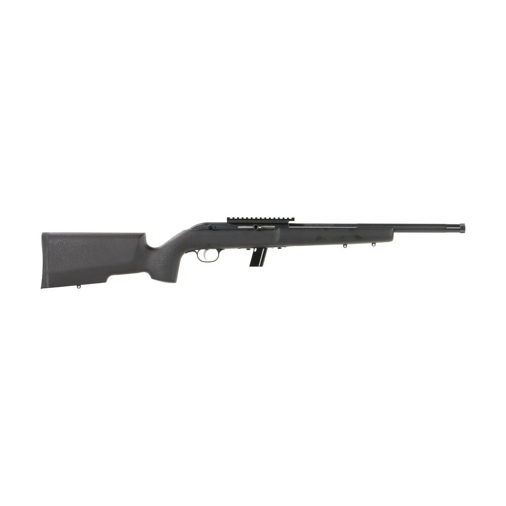 savage arms 45200 64 trr sr full size 22 lr 10+1 16.50" matte black fluted threaded barrel, matte black picatinny rail carbon steel receiver, matte black fixed wood stock, right hand Savage Arms 45200 64 TRR-SR Full Size 22 LR 10+1 16.50" Matte Black Fluted Threaded Sports South item 71745