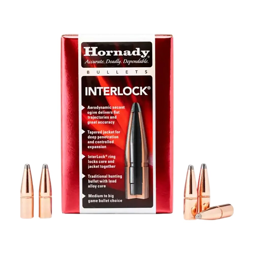 hornady 41051 interlock 405 cal .411 300 gr spire point 50 per box/ 25 case Hornady 41051 InterLock 405 Cal .411 300 gr Spire Point 50 Per Box/ 25 Case Sports South item 72111