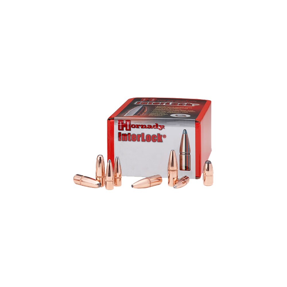 hornady 4502 interlock 45 cal .458 350 gr round nose 50 per box/ 15 case Hornady 4502 InterLock 45 Cal .458 350 gr Round Nose 50 Per Box/ 15 Case Sports South item 72113