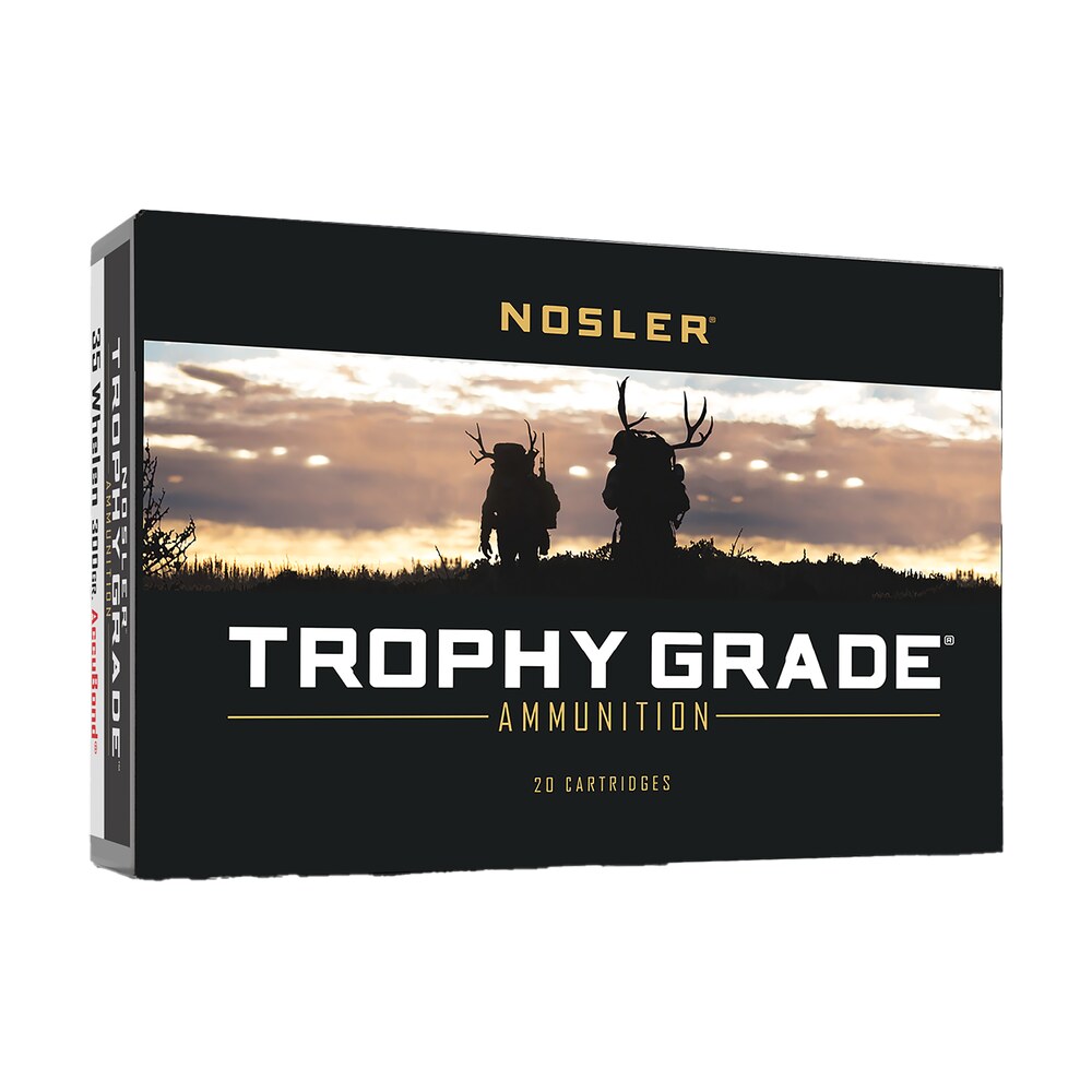 nosler 60081 trophy grade 35whelen 225gr nosler accubond 20 per box/10 case Nosler 60081 Trophy Grade 35Whelen 225gr Nosler AccuBond 20 Per Box/10 Case Sports South item 74398