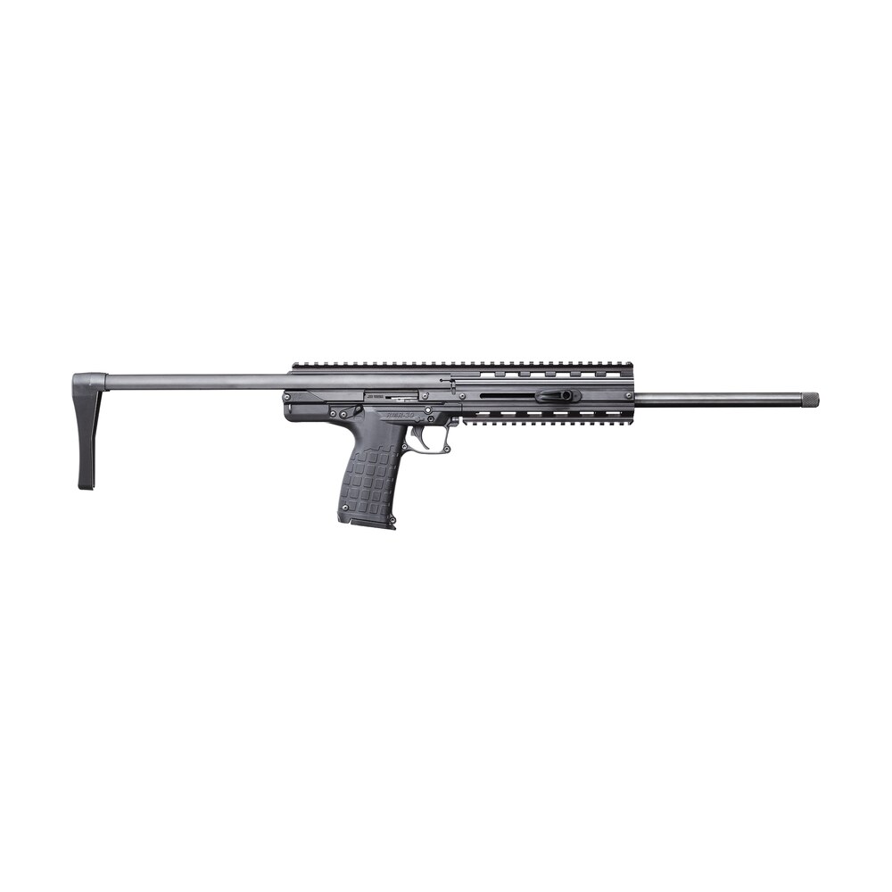 kel tec cmr30blk cmr 30 compact 22 wmr 30+1 16.10" black steel threaded barrel, black aluminum w/picatinny rail receiver, black collapsible stock, black polymer grip ambidextrous Kel-Tec CMR30BLK CMR 30 Compact 22 WMR 30+1 16.10" Black Steel Threaded Sports South item 74683