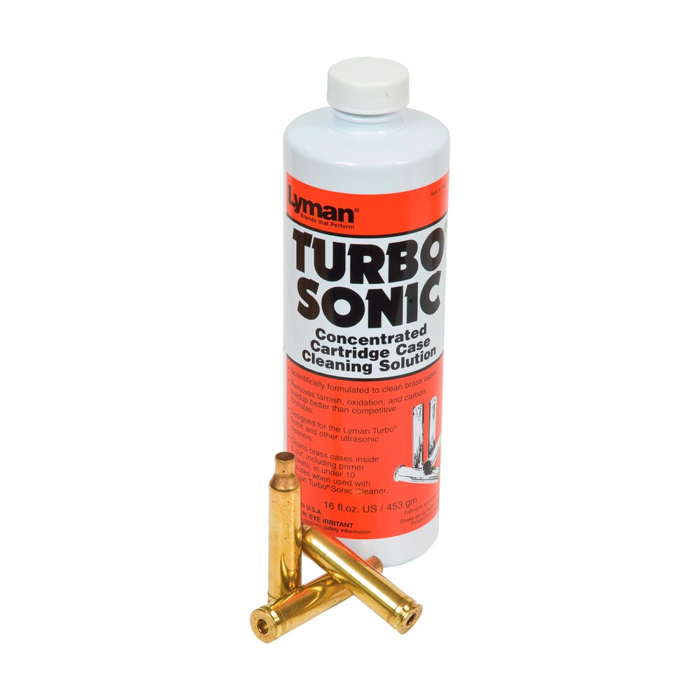 lyman 7631705 ultrasonic cleaner turbo sonic solution 16 oz bottle Lyman 7631705 Ultrasonic Cleaner Turbo Sonic Solution 16 oz Bottle Sports South item 75207