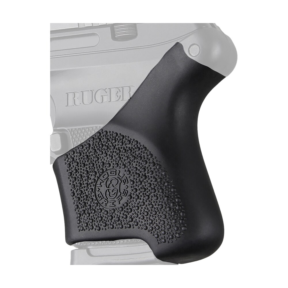 hogue 18100 handall hybrid grip sleeve made of rubber with textured black finish for ruger lcp Hogue 18100 HandAll Hybrid Grip Sleeve made of Rubber Sports South item 75522