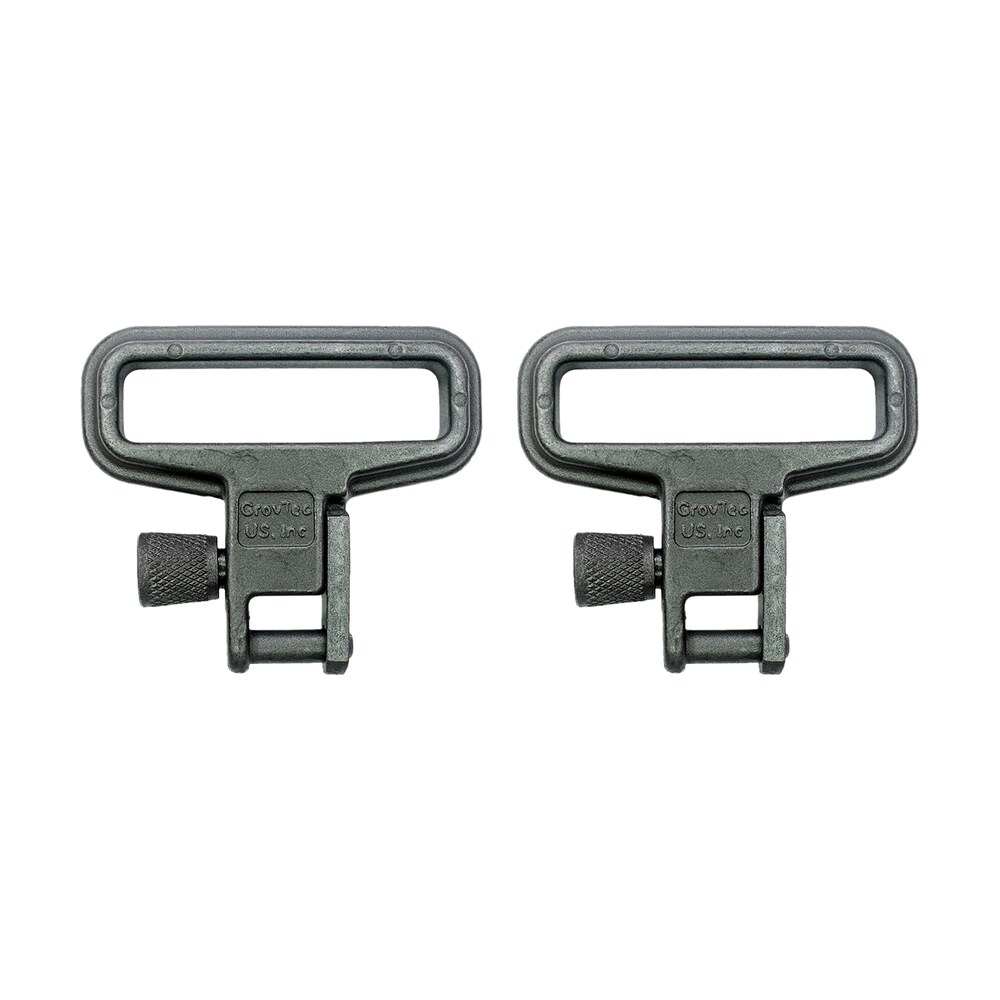 grovtec us inc gtsw05 mil force swivel set rifle 1.25" black zinc phosphate steel GrovTec US Inc GTSW05 Mil-Force Swivel Set Rifle 1.25" Black Zinc Phosphate Steel Sports South item 75620