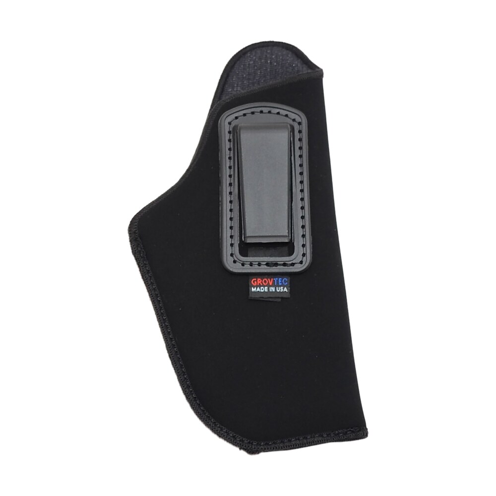 grovtec us inc gthl14115r inside the pants iwb size 15 black suede belt clip fits large semi auto 3 4" barrel right hand GrovTec US Inc GTHL14115R Inside The Pants IWB Size 15 Black Suede Belt Clip Sports South item 75671