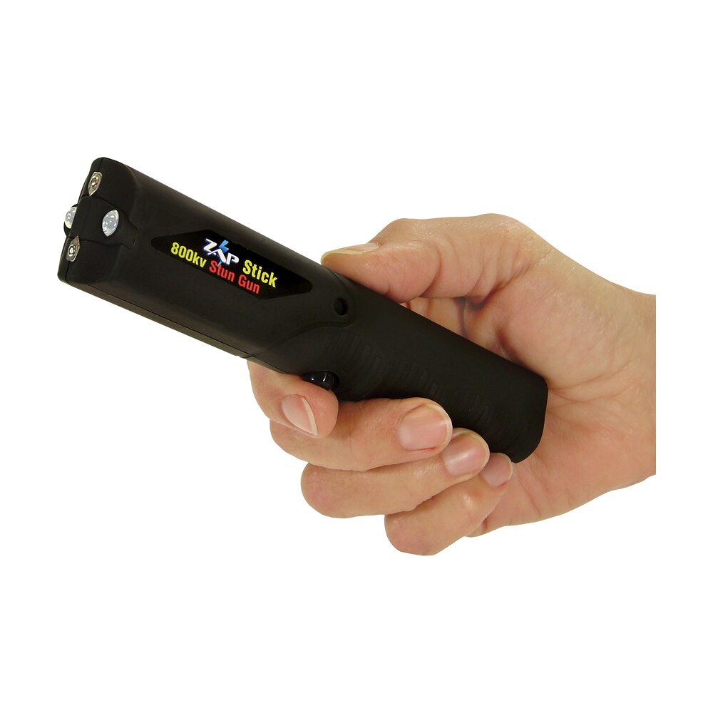 zap zapstk800fb zap stick stun gun close contact black plastic Zap ZAPSTK800FB Zap Stick Stun Gun Close Contact Black Plastic Sports South item 75936