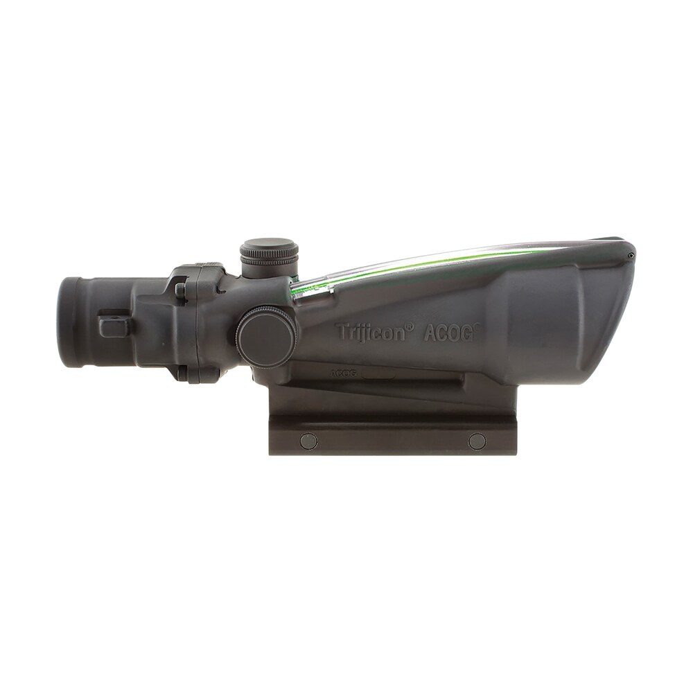 trijicon 100156 acog black hardcoat anodized 3.5x35mm illuminated green horseshoe .223/5.56 bdc reticle Trijicon 100156 ACOG Black Hardcoat Anodized 3.5x35mm Illuminated Green Horseshoe .223/5.56 BDC Sports South item 75941