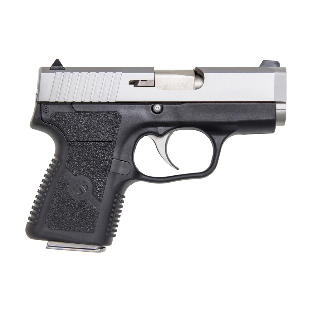 kahr arms cm9093 cm9 9mm luger 6+1, 3.10" stainless steel barrel, matte serrated stainless steel slide, black polymer frame, black textured polymer grip, no safety, right hand Kahr Arms CM9093 CM9 9mm Luger 6+1, 3.10" Stainless Steel Sports South item 76031