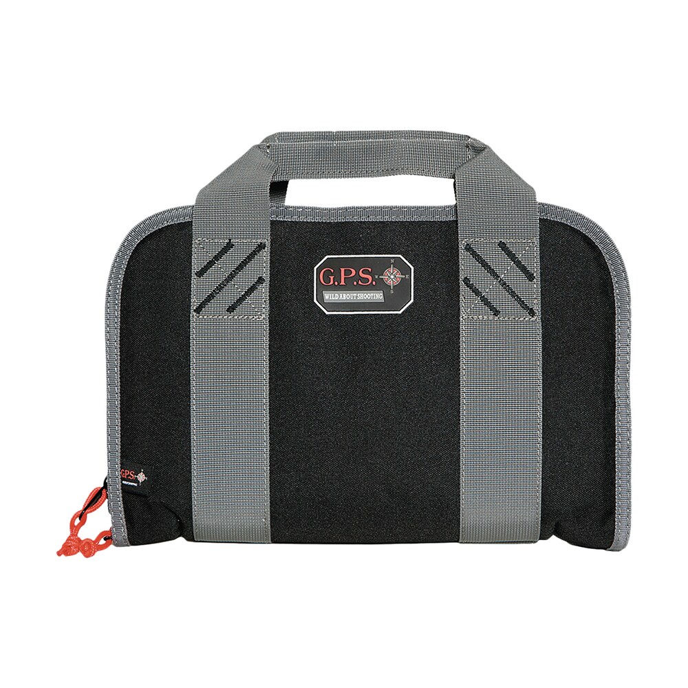 gps bags 1308pc double black nylon w/ visual id storage system GPS Bags 1308PC Double Black Nylon Sports South item 76561