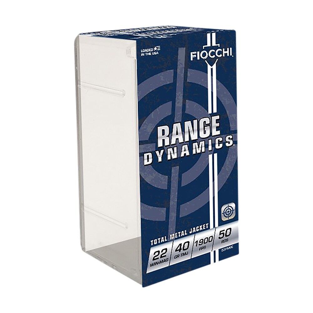 fiocchi 22fwmc field dynamics performance 22wmr 40gr total metal jacket 50 per box/40 case Fiocchi 22FWMC Field Dynamics Performance 22WMR 40gr Total Metal Jacket 50 Per Box/40 Case Sports South item 76620