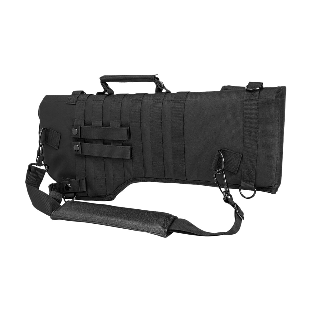 ncstar cvrscb2919b vism ar 15 tactical scabbard adjustable carry handle fits most rifle/carbines grommet drainage NcStar CVRSCB2919B VISM AR-15 Tactical Scabbard Adjustable Carry Handle Sports South item 76633