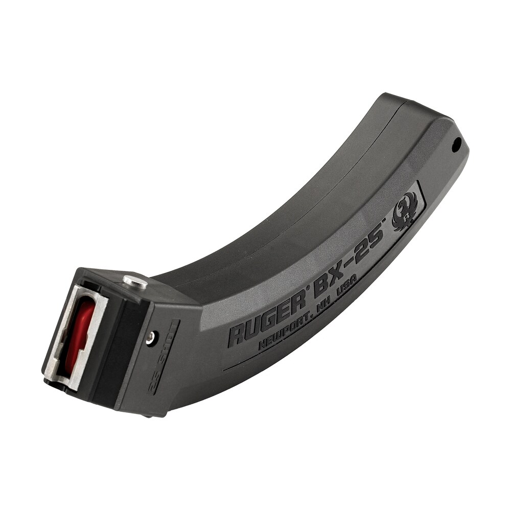 ruger 90361 bx 25 25rd magazine fits ruger 10/22/sr/77/charger 22lr black Ruger 90361 BX-25 25rd Magazine Sports South item 76695