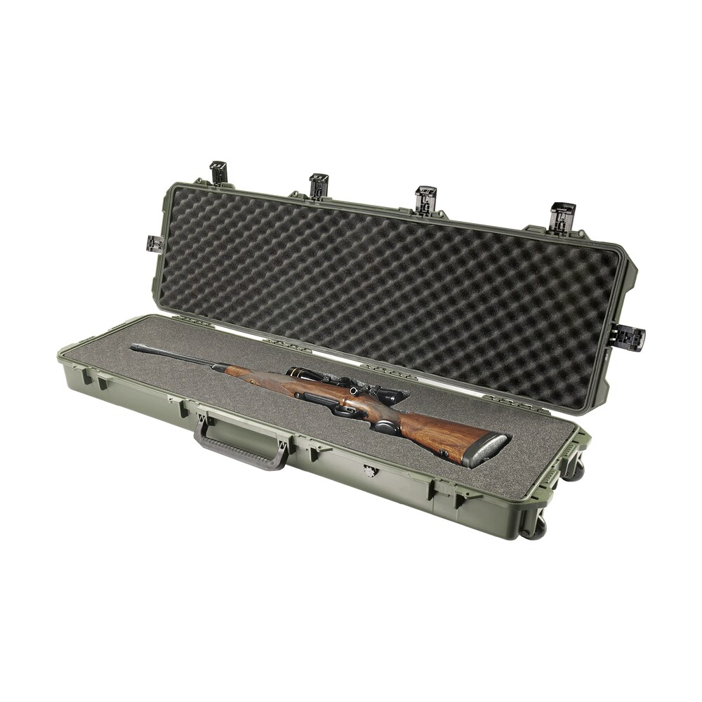 pelican im3300x0001 storm long case 53" od green hpx resin rifle/shotgun w/wheels Pelican IM3300X0001 Storm Long Case 53" OD Green HPX Resin Rifle/Shotgun Sports South item 76839