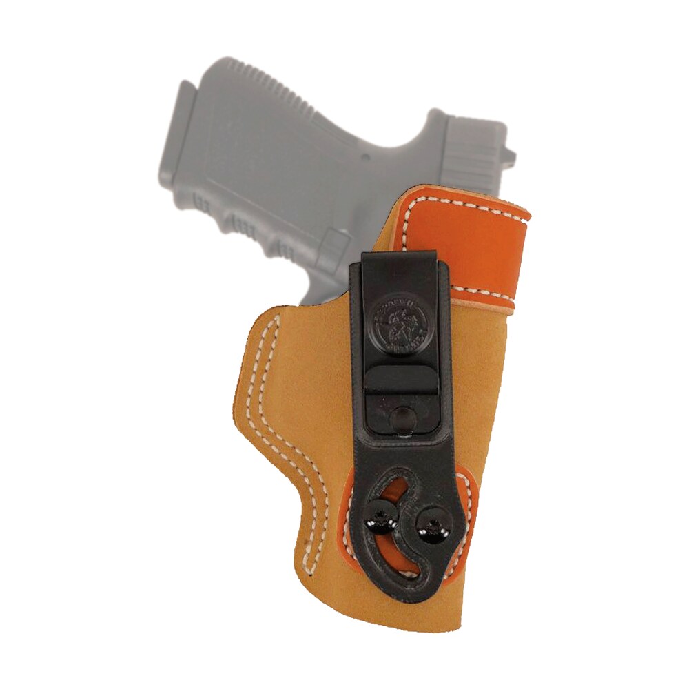 desantis gunhide 106na85z0 sof tuck iwb tan leather/suede belt clip fits colt commander right hand DeSantis Gunhide 106NA85Z0 Sof-Tuck IWB Tan Leather/Suede Belt Clip Sports South item 77385