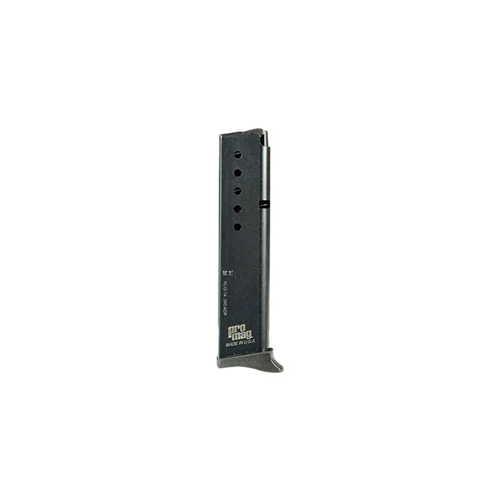 promag rug14 standard 10rd extended 380 acp fits ruger lcp blued steel ProMag RUG14 Standard 10rd Extended 380 ACP Sports South item 77657