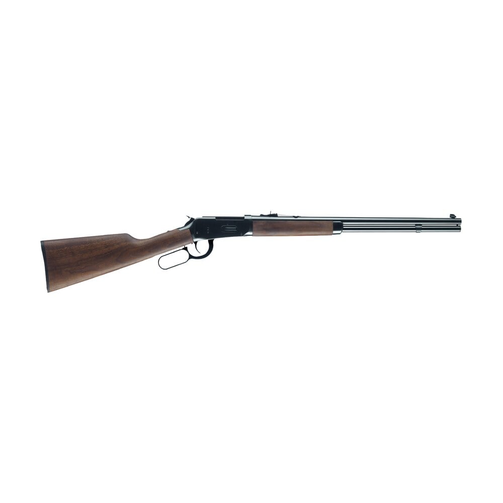 winchester repeating arms 534174117 model 94 short rifle 38 55 win 7+1 20" satin black walnut fixed straight grip stock brushed polish blued right hand Winchester Repeating Arms 534174117 Model 94 Short Rifle 38-55 Win 7+1 20" Satin Black Walnut Sports South item 78807