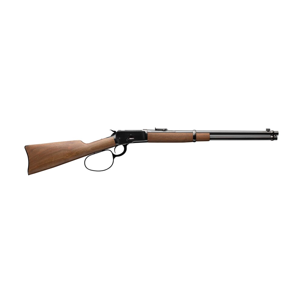 winchester guns 534190124 model 1892 large loop carbine 44 rem mag 10+1 cap 20" brushed polish blued rec/barrel satin walnut fixed straight grip stock right hand (full size) Winchester Guns 534190124 Model 1892 Large Loop Carbine 44 Rem Mag 10+1 Cap 20" Brushed Polish Sports South item 78809