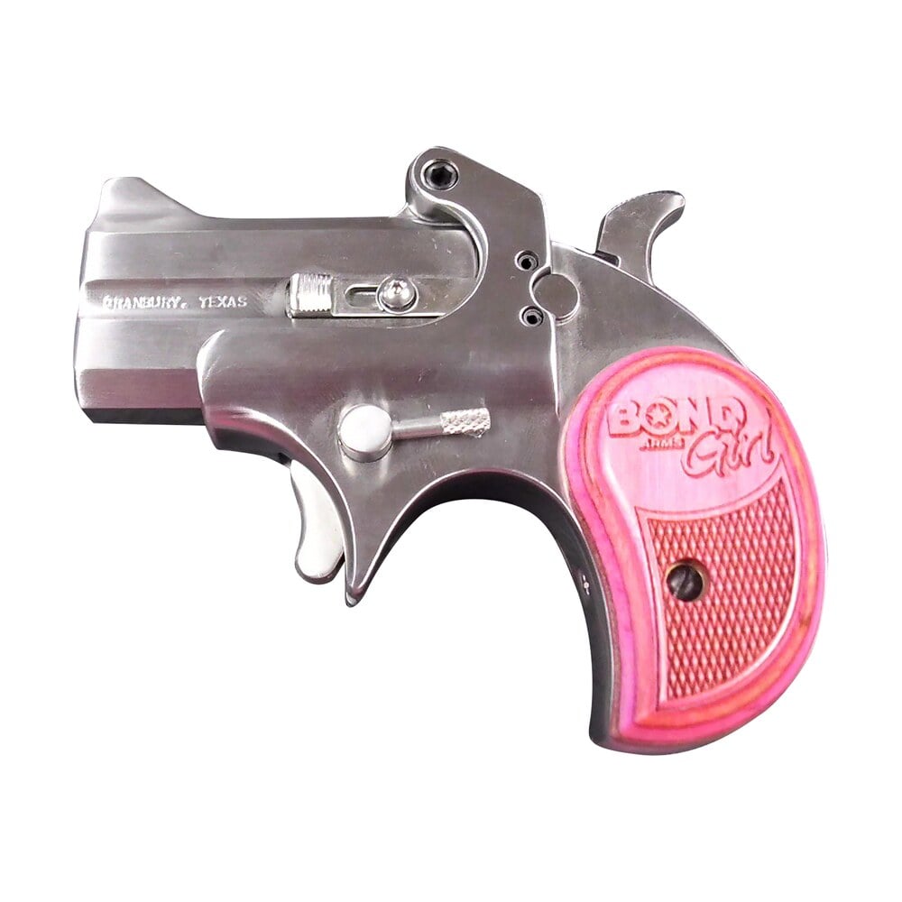 bond arms bam mini girl 38special/357mag 2rd shot 2.50" pink laminate grips right hand Bond Arms BAM Mini Girl 38Special/357Mag 2rd Shot 2.50" Pink Laminate Grips Right Hand Sports South item 79190