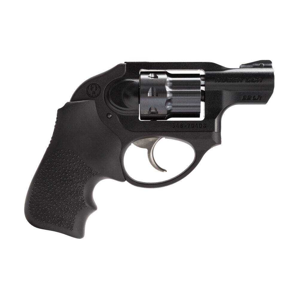 ruger 5410 lcr small frame 22 lr 8rd 1.87" matte black aluminum frame, black pvd cylinder, hogue tamer monogrip grip, concealed hammer Ruger 5410 LCR Small Frame 22 LR 8rd 1.87" Matte Black Aluminum Sports South item 79209