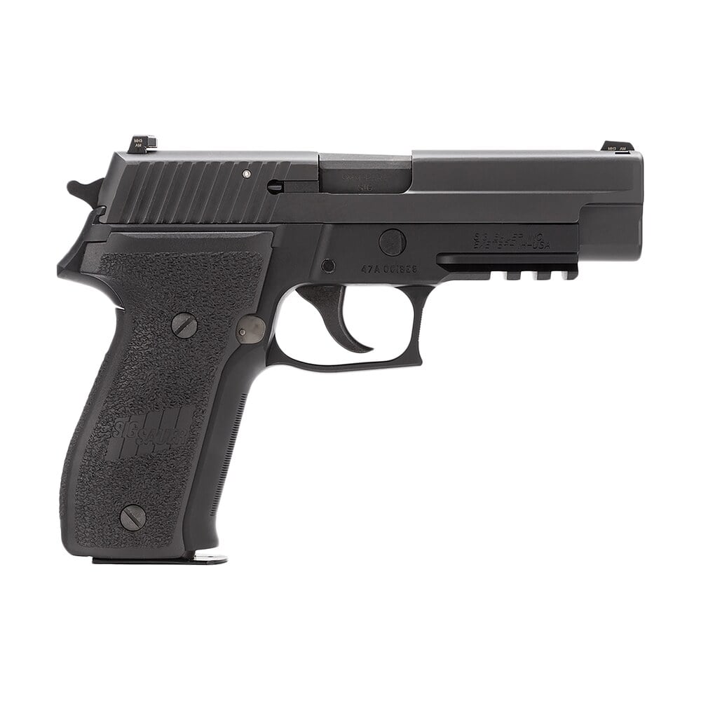 sig sauer mk 25 p226 mk25 9mm luger 4.40" 15+1 black hardcoat anodized aluminum frame with rail black nitron stainless steel slide black polymer grip Sig Sauer MK-25 P226 MK25 9mm Luger 4.40" 15+1 Black Hardcoat Anodized Aluminum Frame Sports South item 79387