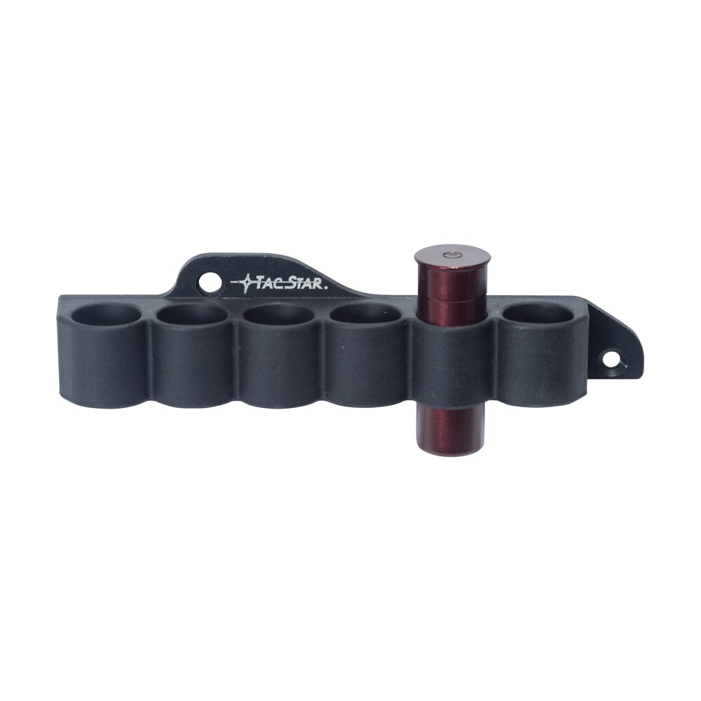 tacstar 1081210 sidesaddle slimline mossberg 500/590 12 gauge 6rds black polymer w/aluminum mounting plate TacStar 1081210 SideSaddle Slimline Mossberg 500/590 12 Gauge 6rds Black Polymer Sports South item 7979