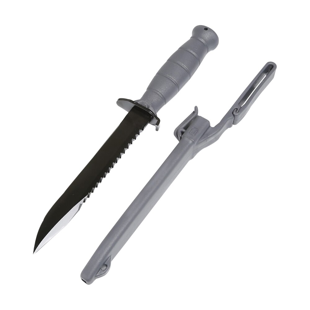 glock kg039180 field 7″ fixed clip point plain/saw black high carbon steel blade/ gray textured trimond polymer handle clamshell packaging Glock KG039180 Field 7" Fixed Clip Point Plain/Saw Black High Carbon Steel Blade/ Gray Textured Sports South item 8020