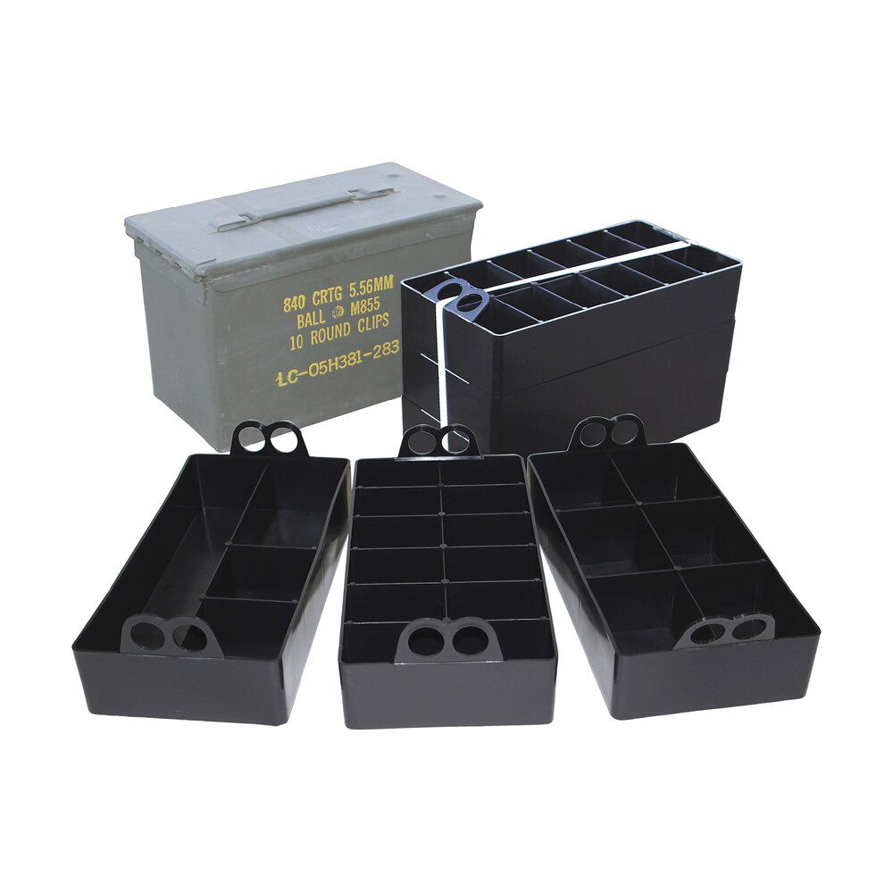mtm case gard aco ammo can organizer insert black polypropylene MTM Case-Gard ACO Ammo Can Organizer Insert Black Polypropylene Sports South item 80240