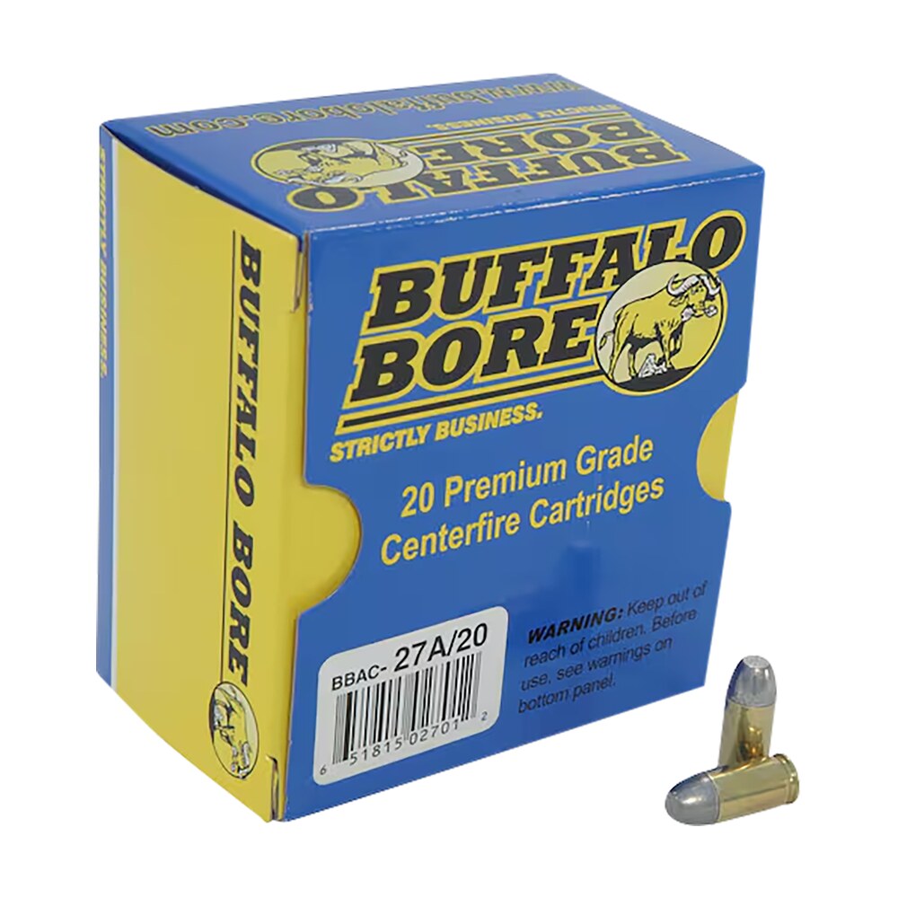 buffalo bore ammunition 27a20 personal defense strictly business 380acp +p 100gr hard cast flat nose 20 per box/12 case Buffalo Bore Ammunition 27A20 Personal Defense Strictly Business 380ACP +P 100gr Hard Cast Flat Sports South item 80745