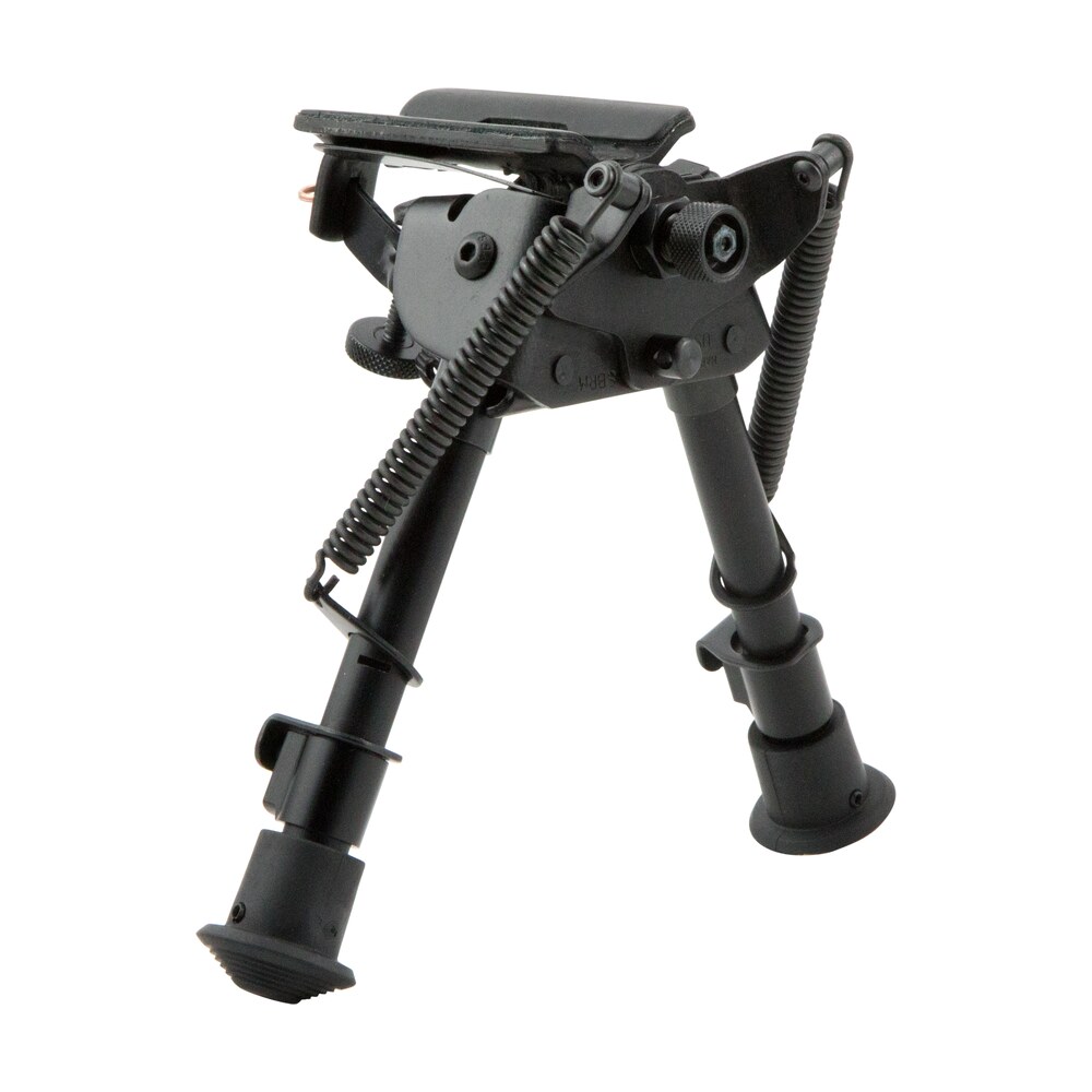 harris bipods s brm swivel br swivel stud, 6 9", black steel/aluminum, notched legs, rubber feet Harris Bipods S-BRM Swivel BR Swivel Stud, 6-9", Black Steel/Aluminum, Notched Legs, Rubber Sports South item 81118