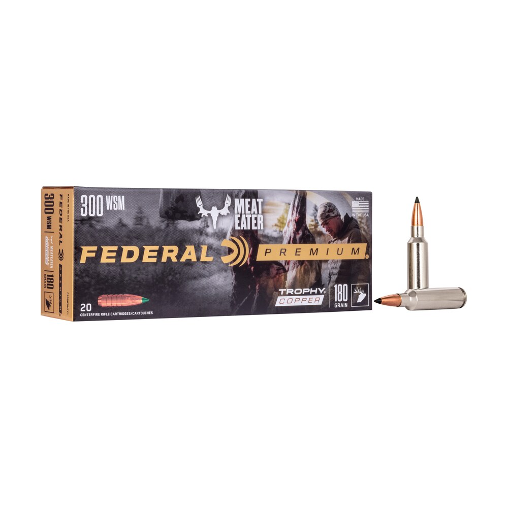 federal p300wsmtc1 premium 300wsm 180gr trophy copper 20 per box/10 case Federal P300WSMTC1 Premium 300WSM 180gr Trophy Copper 20 Per Box/10 Case Sports South item 81220