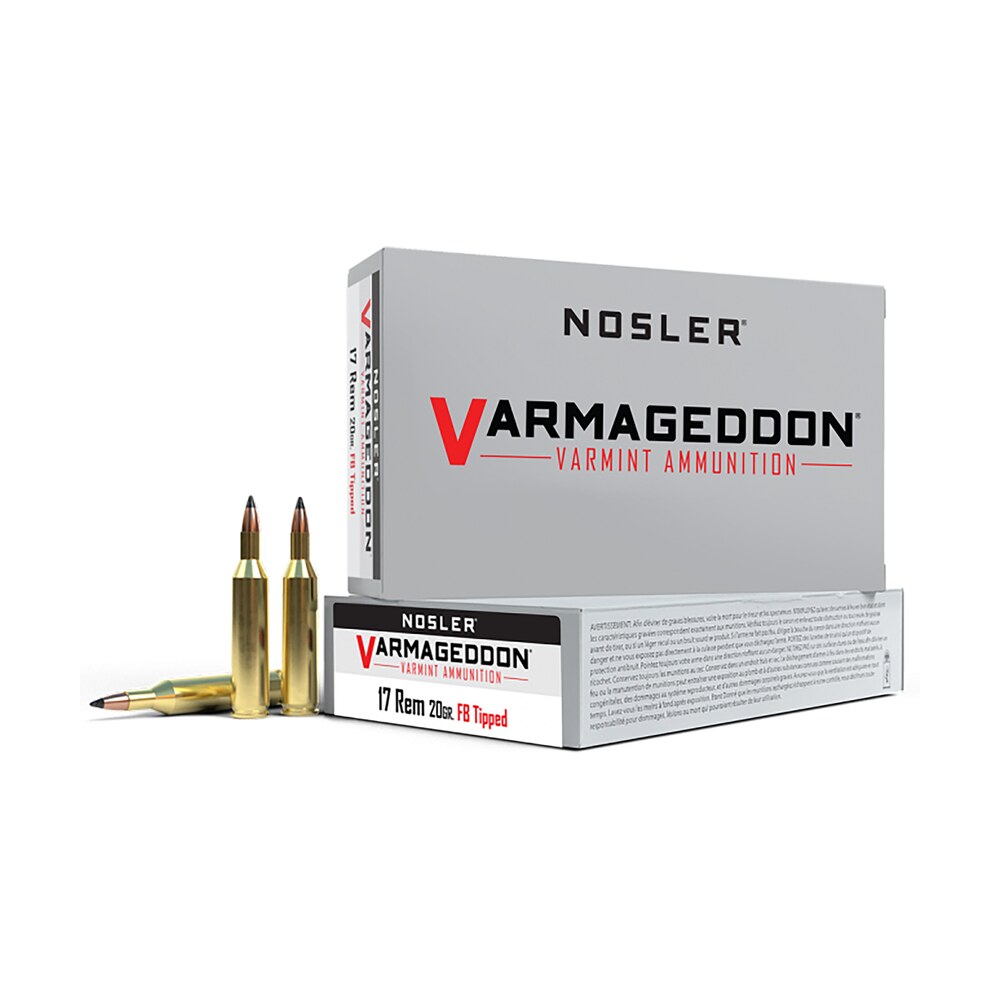 nosler 65105 varmageddon 17rem 20gr flat base tipped 20 per box/20 case Nosler 65105 Varmageddon 17Rem 20gr Flat Base Tipped 20 Per Box/20 Case Sports South item 81549