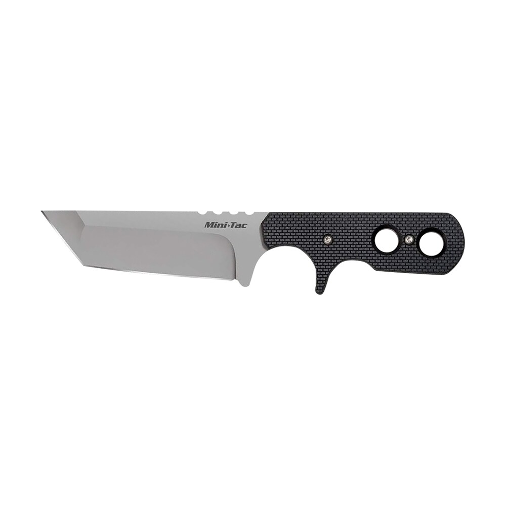 cold steel 49htf tac mini 3.75" fixed plain tanto japanese aus 8a ss blade/ black griv ex handle Cold Steel 49HTF Tac Mini 3.75" Fixed Plain Tanto Japanese AUS-8A SS Blade/ Black Griv-Ex Sports South item 81596