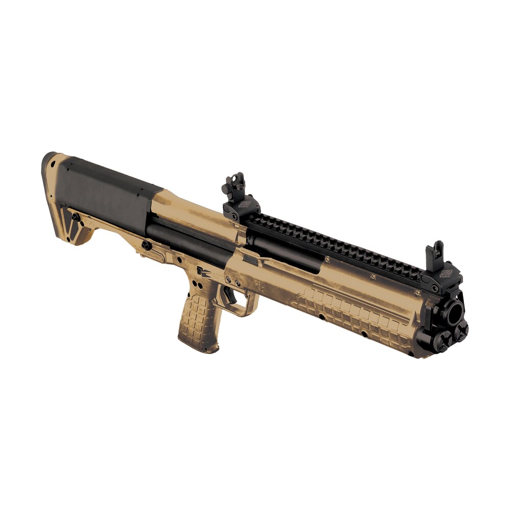 kel tec ksgtan ksg tan 12 gauge 18.50" 3" 14+1 tan rec/barrel tan polymer fixed stock & grip Kel-Tec KSGTAN KSG Tan 12 Gauge 18.50" 3" 14+1 Tan Rec/Barrel Tan Polymer Fixed Stock & Sports South item 81892
