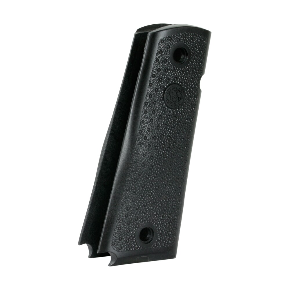 hogue 45190 overmolded grip panels cobblestone black nylon with palm swells for 1911 government Hogue 45190 OverMolded Grip Panels Cobblestone Black Nylon Sports South item 82509