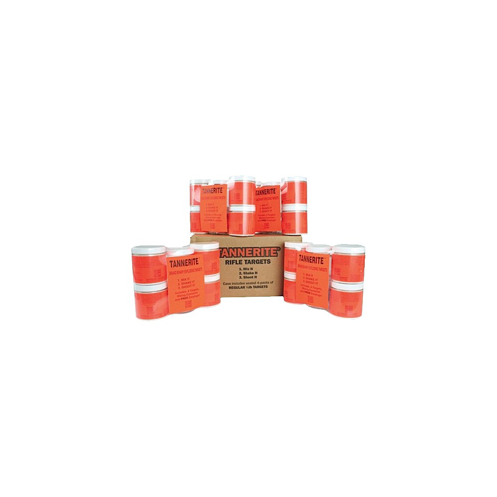 tannerite 12br 1/2 pound target impact enhancement explosion white vapor, centerfire rifle firearm 0.50 lb 16 targets Tannerite 12BR 1/2 Pound Target Impact Enhancement Explosion White Vapor, Centerfire Rifle Sports South item 82540