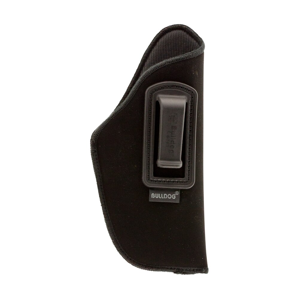bulldog dip7 deluxe iwb black suede like belt clip fits glock 19/2.50 3.75″ barrel right hand Bulldog DIP7 Deluxe IWB Black Suede Like Belt Clip Sports South item 8320