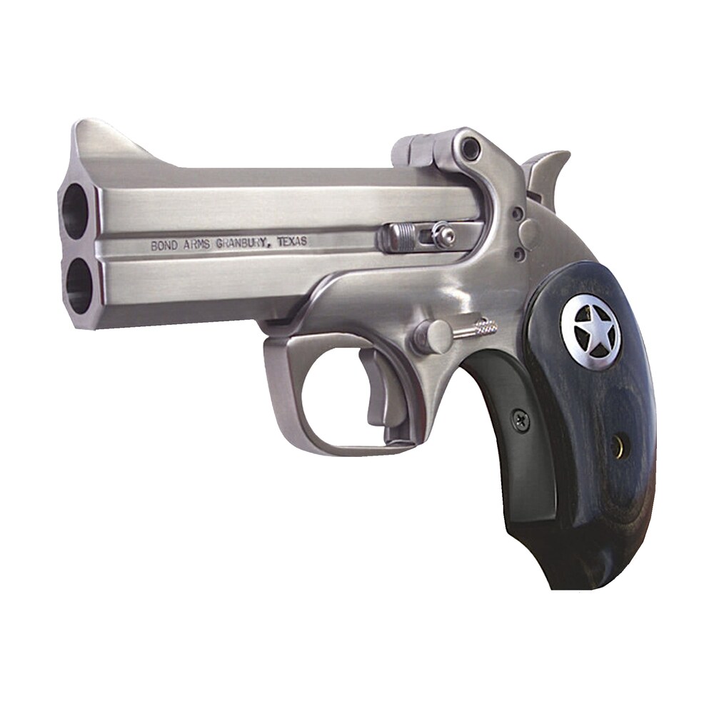 bond arms barii ranger ii original 45colt/410 gauge 2rd shot 4.25" ext. black ash w/ integrated star grips right hand Bond Arms BARII Ranger II Original 45Colt/410 Gauge 2rd Shot 4.25" Ext. Black Ash Sports South item 83300