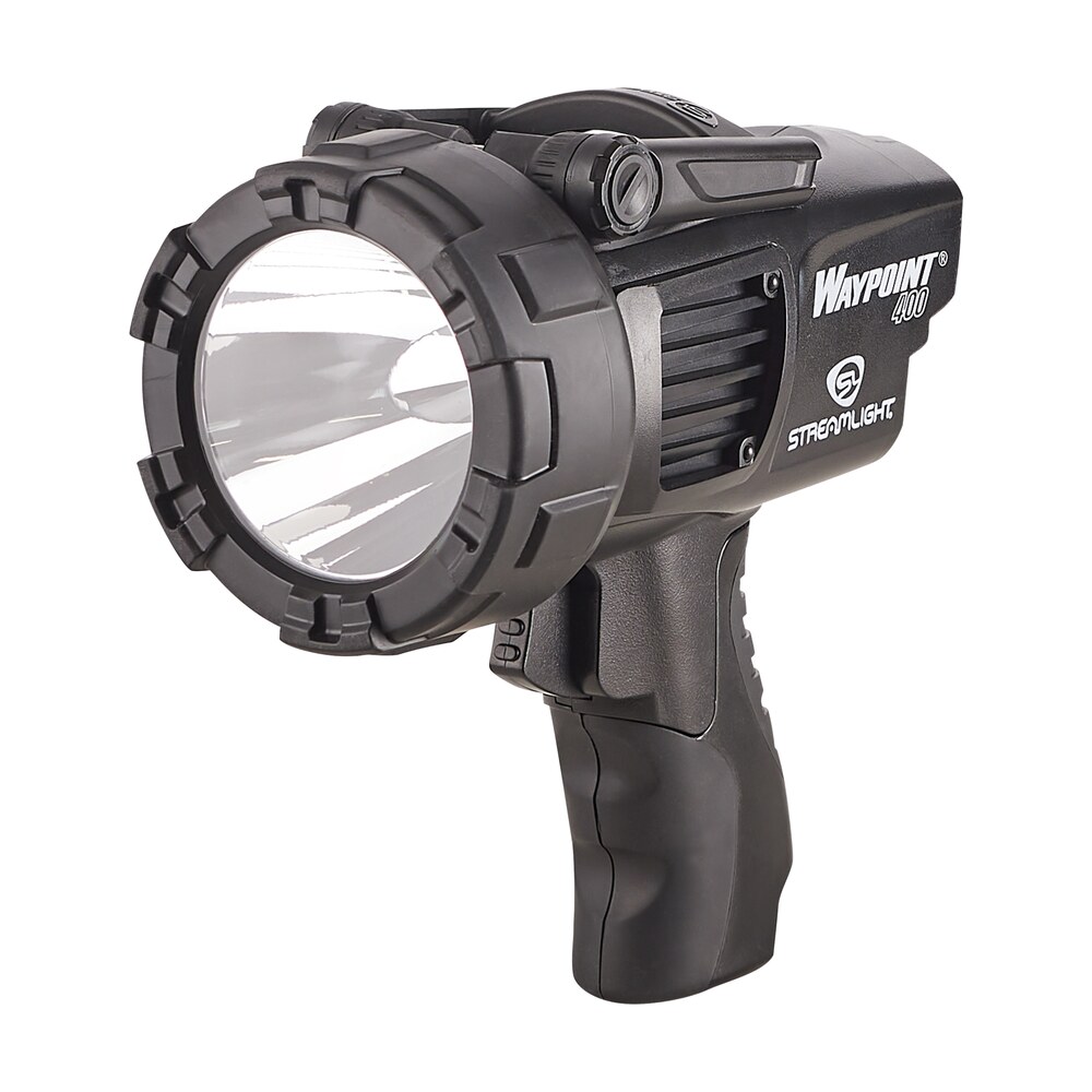 streamlight 44911 waypoint 400 38/600/1400 lumens white led black polycarbonate 1,265 meters Streamlight 44911 WayPoint 400 38/600/1400 Lumens White LED Black Polycarbonate 1,265 Meters Sports South item 83351