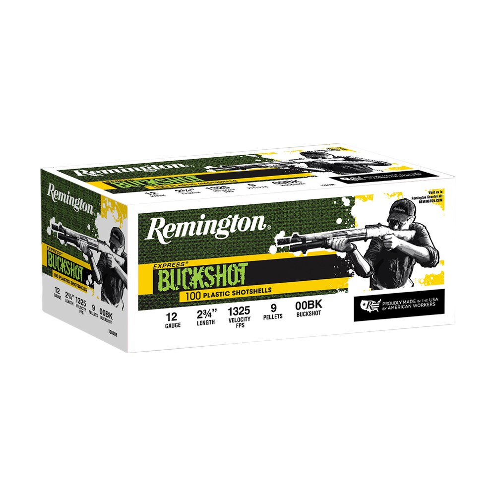 remington ammunition 20413 express buckshot 12gauge 2.75" 00buck shot 100 per box/2 case Remington Ammunition 20413 Express Buckshot 12Gauge 2.75" 00Buck Shot 100 Per Box/2 Case Sports South item 83604