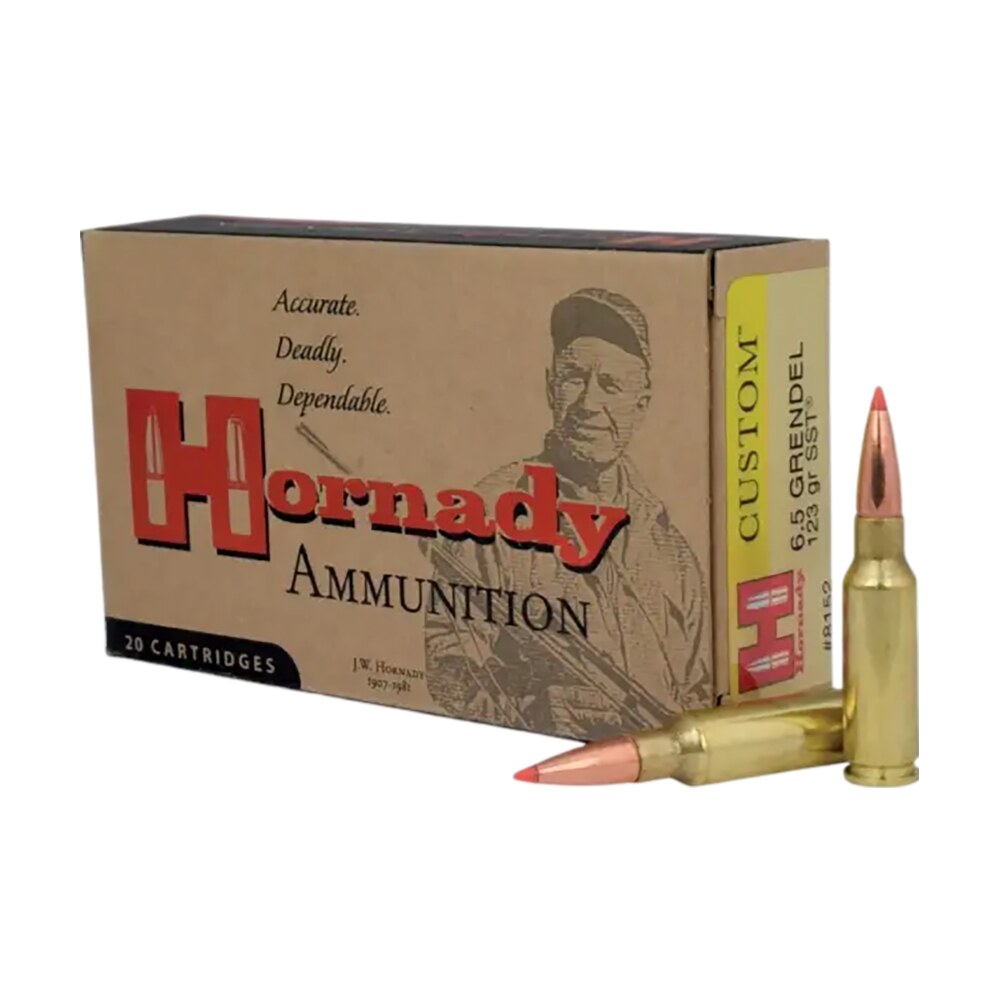 hornady 8152 custom 6.5grendel 123gr super shock tip 20 per box/10 case Hornady 8152 Custom 6.5Grendel 123gr Super Shock Tip 20 Per Box/10 Case Sports South item 84269