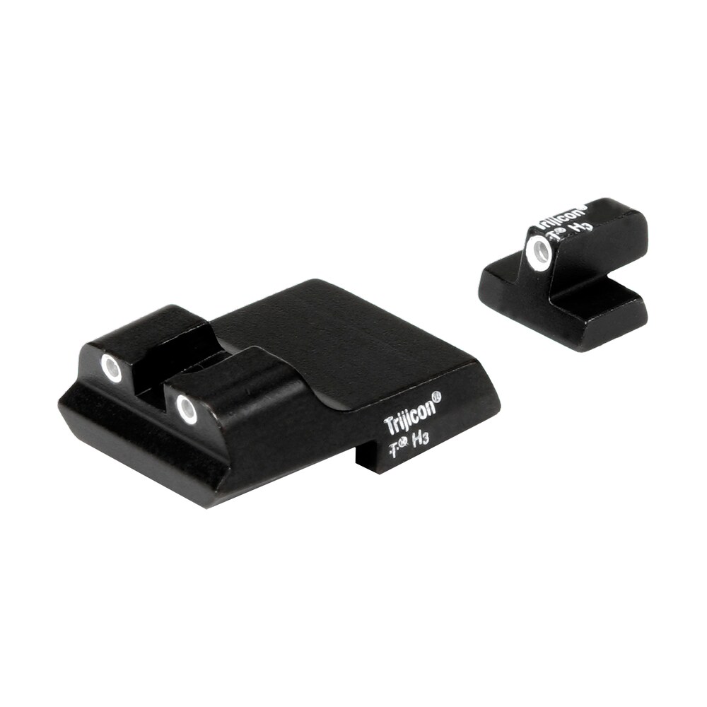 trijicon 600437 bright & tough night sights green/tritium white outline front sight green/tritium white outline rear sight smith & wesson 1911 Trijicon 600437 Bright & Tough Night Sights Green/Tritium White Outline Front Sports South item 84565